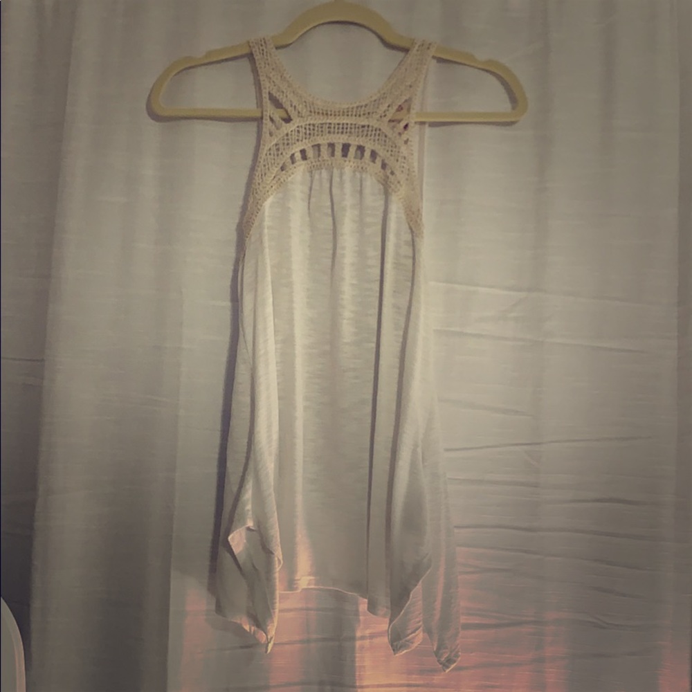 Cream cami - perfect timing for the season